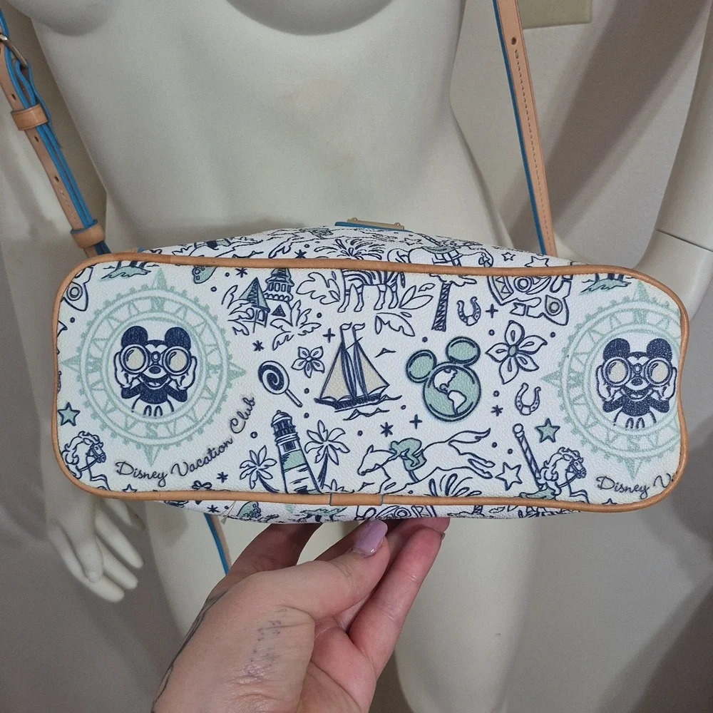 Dooney&Bourke Disney Annaversery Crossbody Bag 11x11x4 - Picture 3 of 8